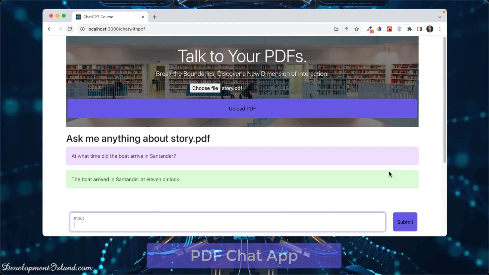 PDF Oracle: Knowledge-Base Chatbot