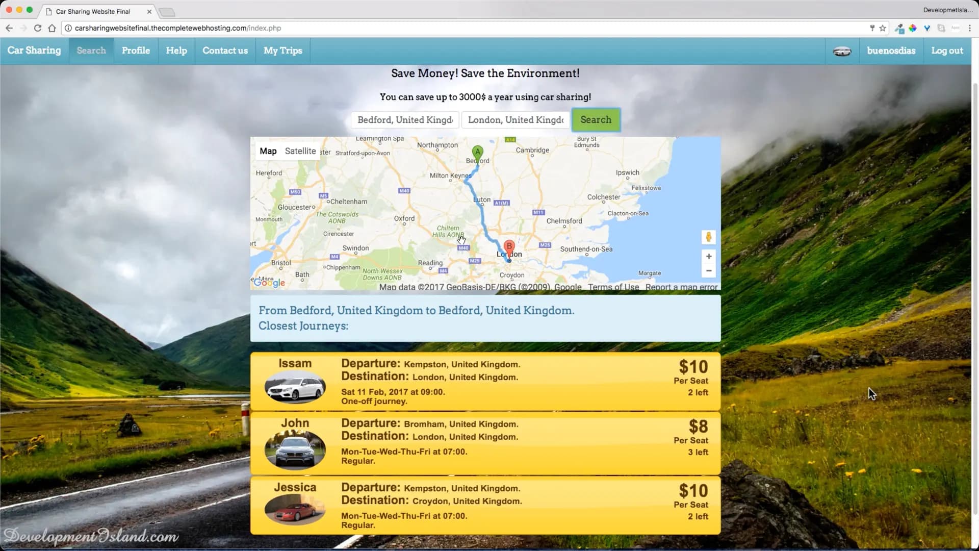 AutoShare: Peer-to-Peer Logistics Platform